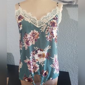 Jody California floral Tank top